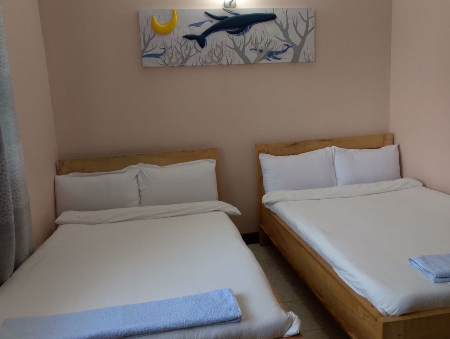Third bedroom with two beds