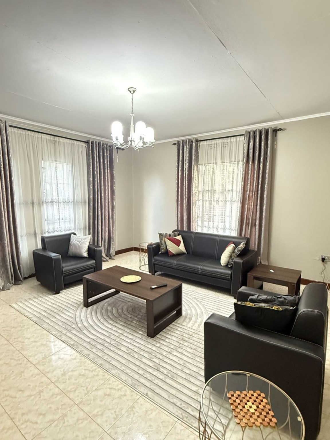Comfortable living room at Logic Stays